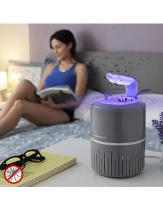 Lampe anti-moustiques à aspiration KL Drain InnovaGoods