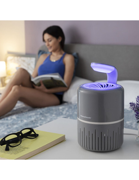 Lampe anti-moustiques à aspiration KL Drain InnovaGoods