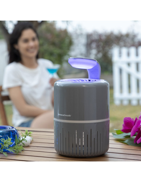 Lampe anti-moustiques à aspiration KL Drain InnovaGoods