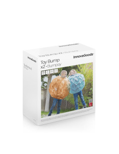 Ballon Bulle Gonflable Géant Antichoc Bumpoy InnovaGoods 2 Unités 2