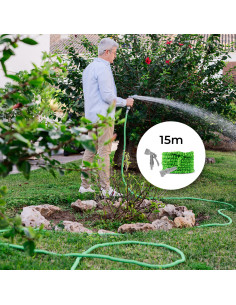Tuyau d’Arrosage Extensible Hoostend InnovaGoods 15 m