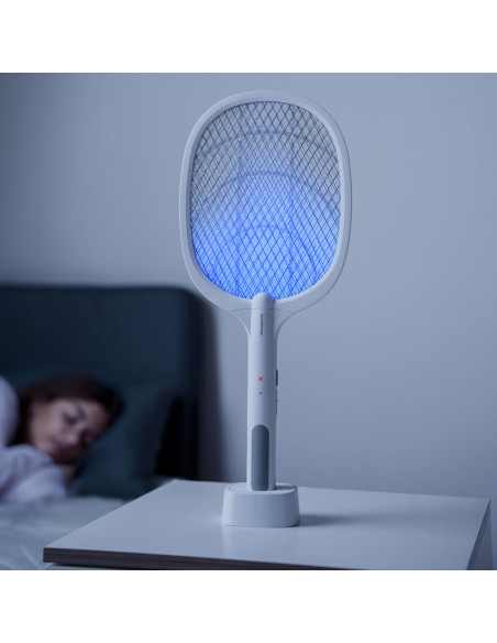 Raquette Anti-insectes Rechargeable 2 en 1 avec Lumière UV Elecfly InnovaGoods