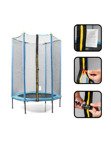 Trampoline pour Enfants avec Filet de Sécurité Zuply InnovaGoods