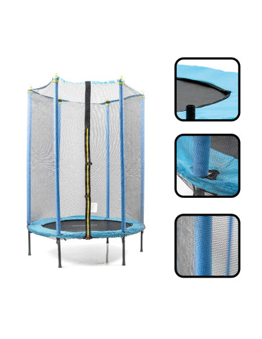Trampoline pour Enfants avec Filet de Sécurité Zuply InnovaGoods