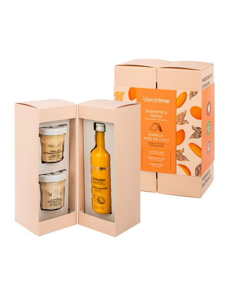 Trio Essentiels pour le visage - Mangue  Noix de Coco