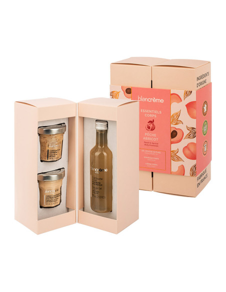 Trio Essentiels pour le corps - Pêche  Abricot