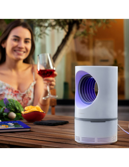 Lampe anti-moustiques à aspiration KL Virvel InnovaGoods