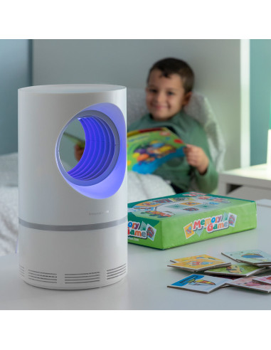 Lampe anti-moustiques à aspiration KL Virvel InnovaGoods