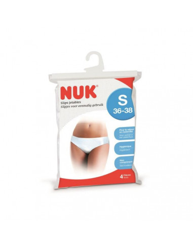 NUK 4 Slips Jetables Taille S