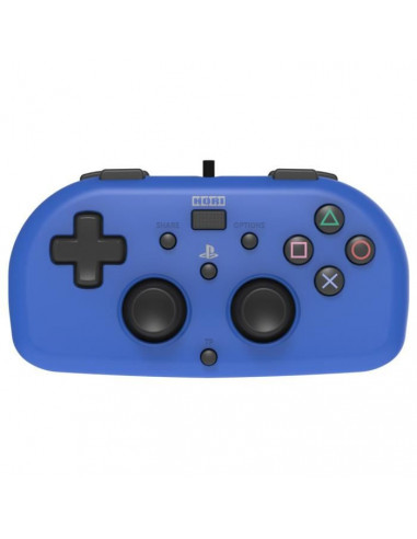 Mini Manette filaire bleue Hori pour PS4