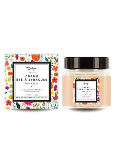 Crème corps hydratante Eté à Syracuse - Fleur D'Oranger  - 212 ml
