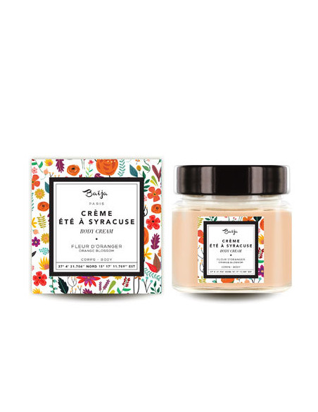 Crème corps hydratante Eté à Syracuse - Fleur D'Oranger  - 212 ml