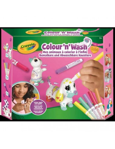 Crayola Color'N'Wash Mes Animaux a...