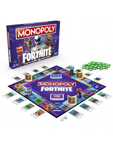 Monopoly : édition Fortnite, jeu de...