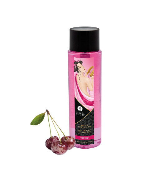 Gel de douche Shunga 370 ml Cerise