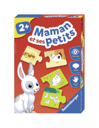 RAVENSBURGER Puzzle Maman et Ses Petits