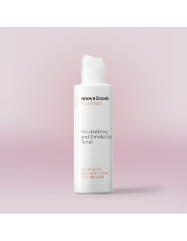 Tonique Hydratant et Exfoliant pour le Visage Kombucha Vibefresh InnovaGoods 150 ml