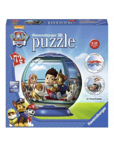 PAT'PATROUILLE Puzzle 3D 72 pcs