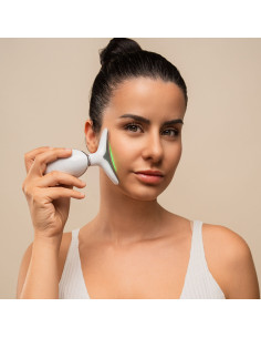 Appareil de Massage Facial Électrique Raffermissant pour Visage et Cou avec LED, EMS et Chaleur Selora InnovaGoods