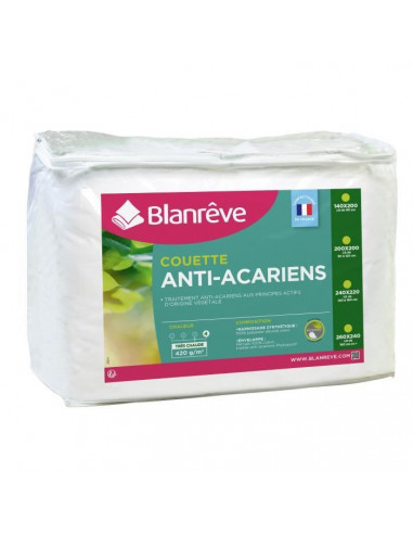 BLANREVE Couette tres chaude Percale...