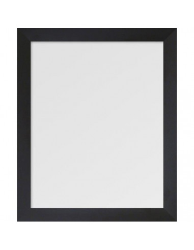 BASIC Miroir rectangulaire 40x50 cm Noir