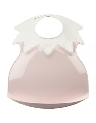 THERMOBABY Bavoir arlequin Rose poudré