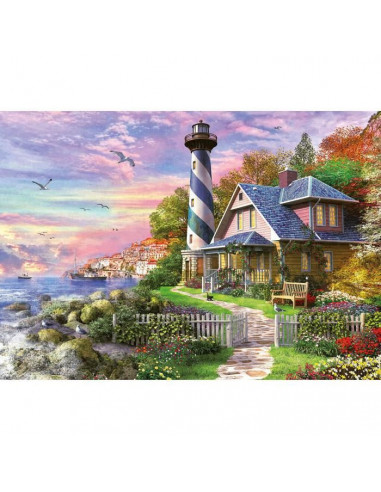 EDUCA Puzzle 1000 Phare A Rock Bay