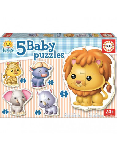 EDUCA Baby Puzzles Animaux