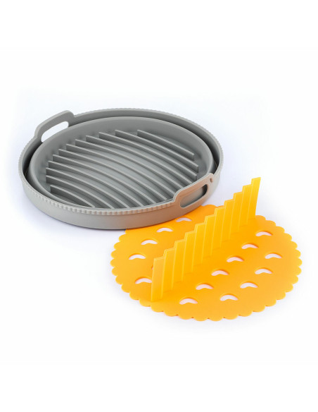 Panier en Silicone Pliable pour Friteuses à Air Fliynner InnovaGoods