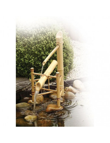 Fontaine de Jardin Bamboo basculante