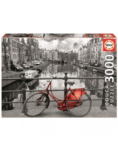 EDUCA Puzzle 3000 Pieces Amsterdam