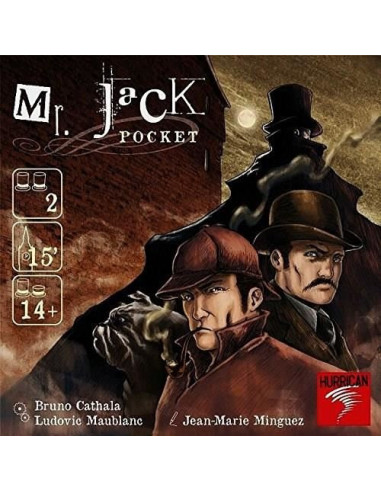 ASMODEE Mr Jack Pocket Jeu de société