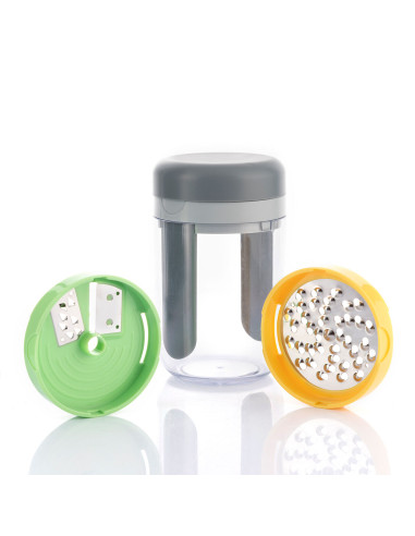 Coupe-légumes en Spirale et Râpe à Légumes avec Recettes Vigizer InnovaGoods