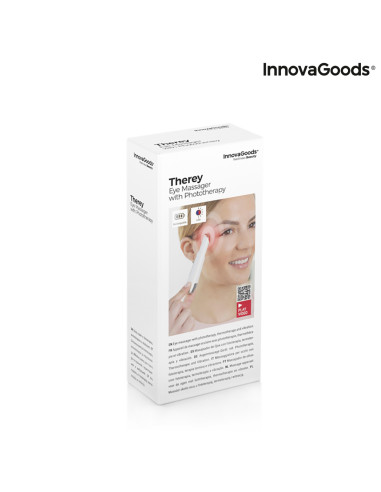 Appareil de Massage Oculaire Anti-âge avec Photothérapie, Thermothérapie et Vibrothérapie Therey InnovaGoods