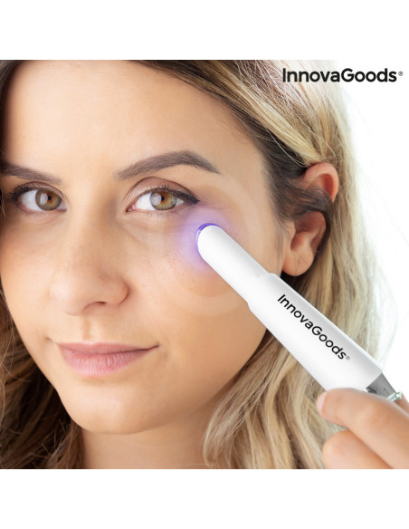 Appareil de Massage Oculaire Anti-âge avec Photothérapie, Thermothérapie et Vibrothérapie Therey InnovaGoods