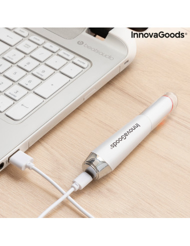 Appareil de Massage Oculaire Anti-âge avec Photothérapie, Thermothérapie et Vibrothérapie Therey InnovaGoods