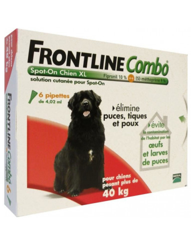 FRONTLINE 6 pipettes Combo Pour...