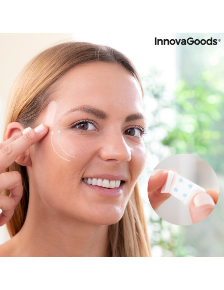 Patchs de Lifting Facial Adhésifs Invisibles Liftrik InnovaGoods 40 Unités