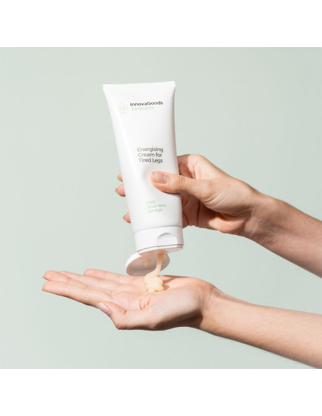 Crème Énergisante pour Jambes Fatiguées CBD Zencalm InnovaGoods 200 ml