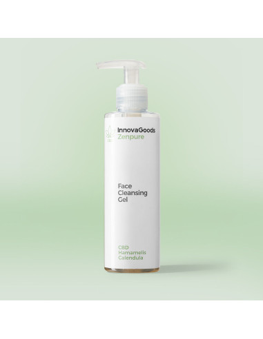 Gel nettoyant visage CBD Zenpure InnovaGoods 200 ml