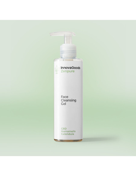 Gel nettoyant visage CBD Zenpure InnovaGoods 200 ml