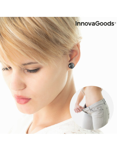 Boucles d'oreilles Amincissantes Biomagnétiques Slimagnetic InnovaGoods