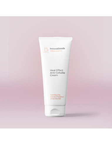 Crème Anti-cellulite à Effet Chaud Kombucha Vibewarm InnovaGoods 200 ml