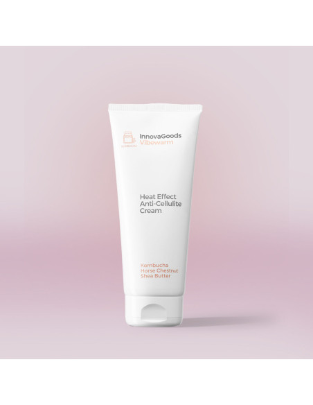 Crème Anti-cellulite à Effet Chaud Kombucha Vibewarm InnovaGoods 200 ml
