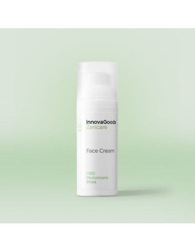 Crème Hydratante pour le Visage CBD Zencare InnovaGoods 50 ml