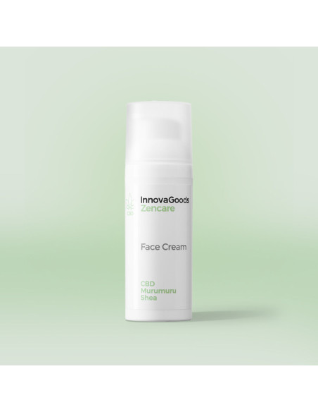Crème Hydratante pour le Visage CBD Zencare InnovaGoods 50 ml