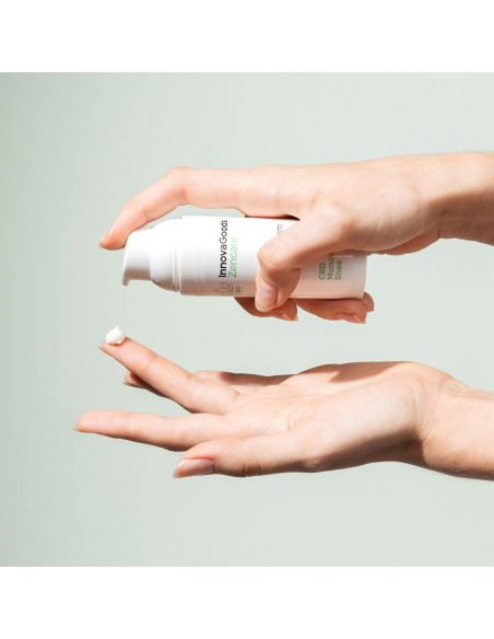 Crème Hydratante pour le Visage CBD Zencare InnovaGoods 50 ml
