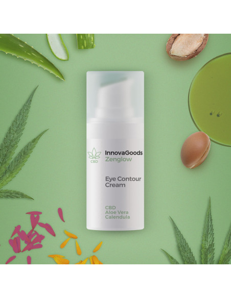 Contour des yeux CBD Zenglow InnovaGoods 15 ml
