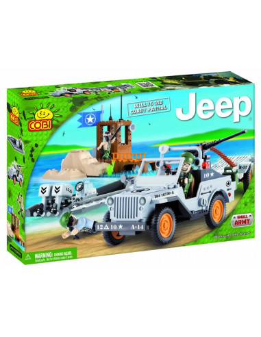 Jeu de construction small army jeep...