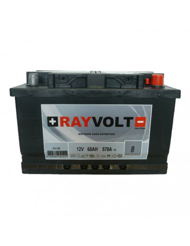 Batterie auto RAYVOLT RV3B 68AH 570A